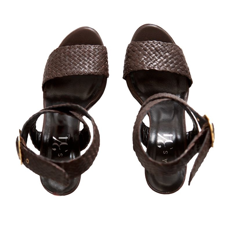 sandalias de tacon marron boda comunion bautizo de mas34